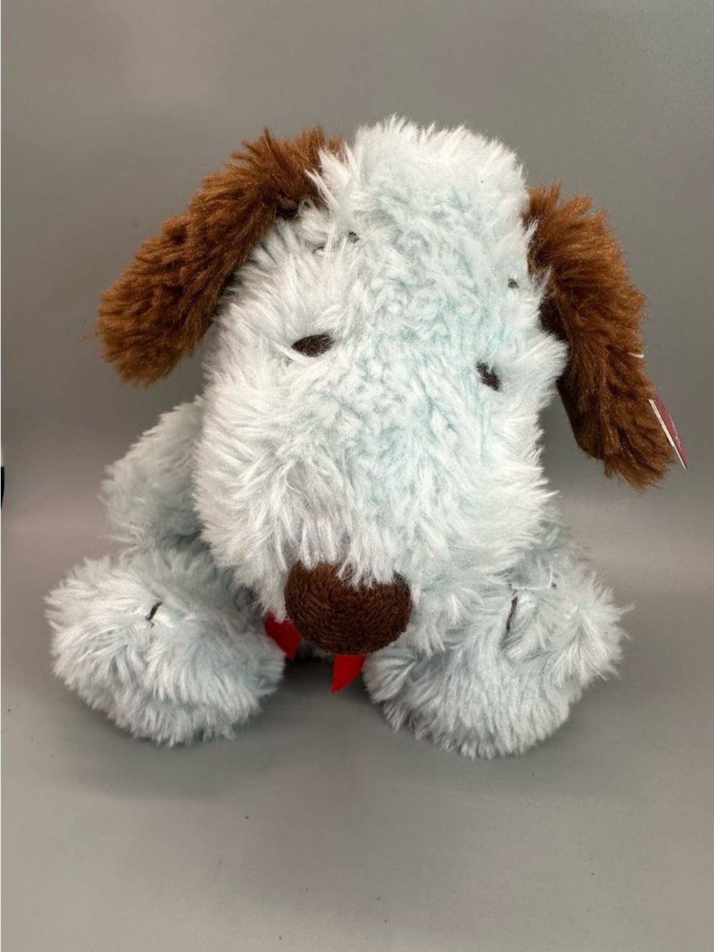 Peanuts SNOOPY Fuzzy Blue Dog Plush Soft 7.5" Cedar Fair RARE NWT